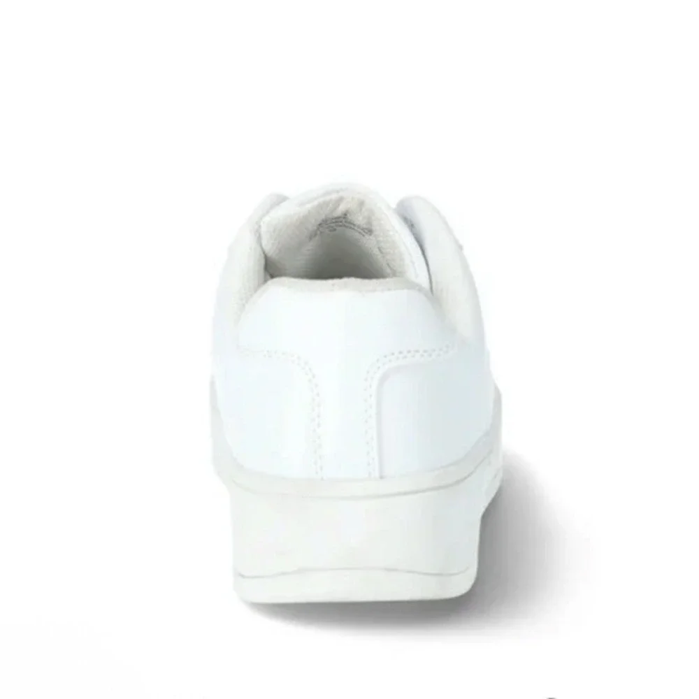 No Boundaries Women's Platform Casual Lace Up Sneakers, size 11 memory foam‎
